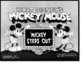    , Mickey Steps Out