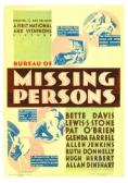   , Bureau of Missing Persons